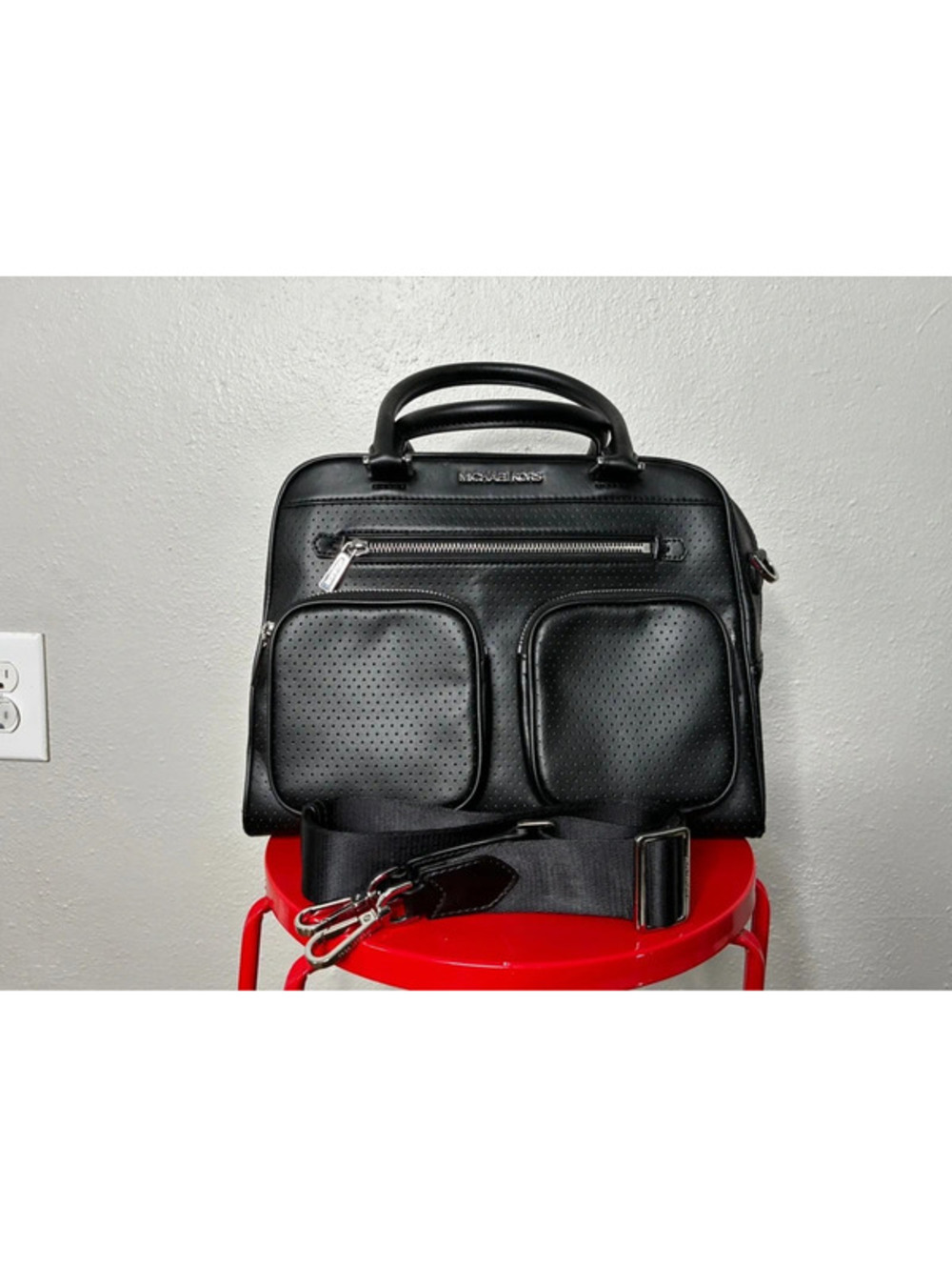Michael Kors Hanover Satchel Bag Purse Crossbody